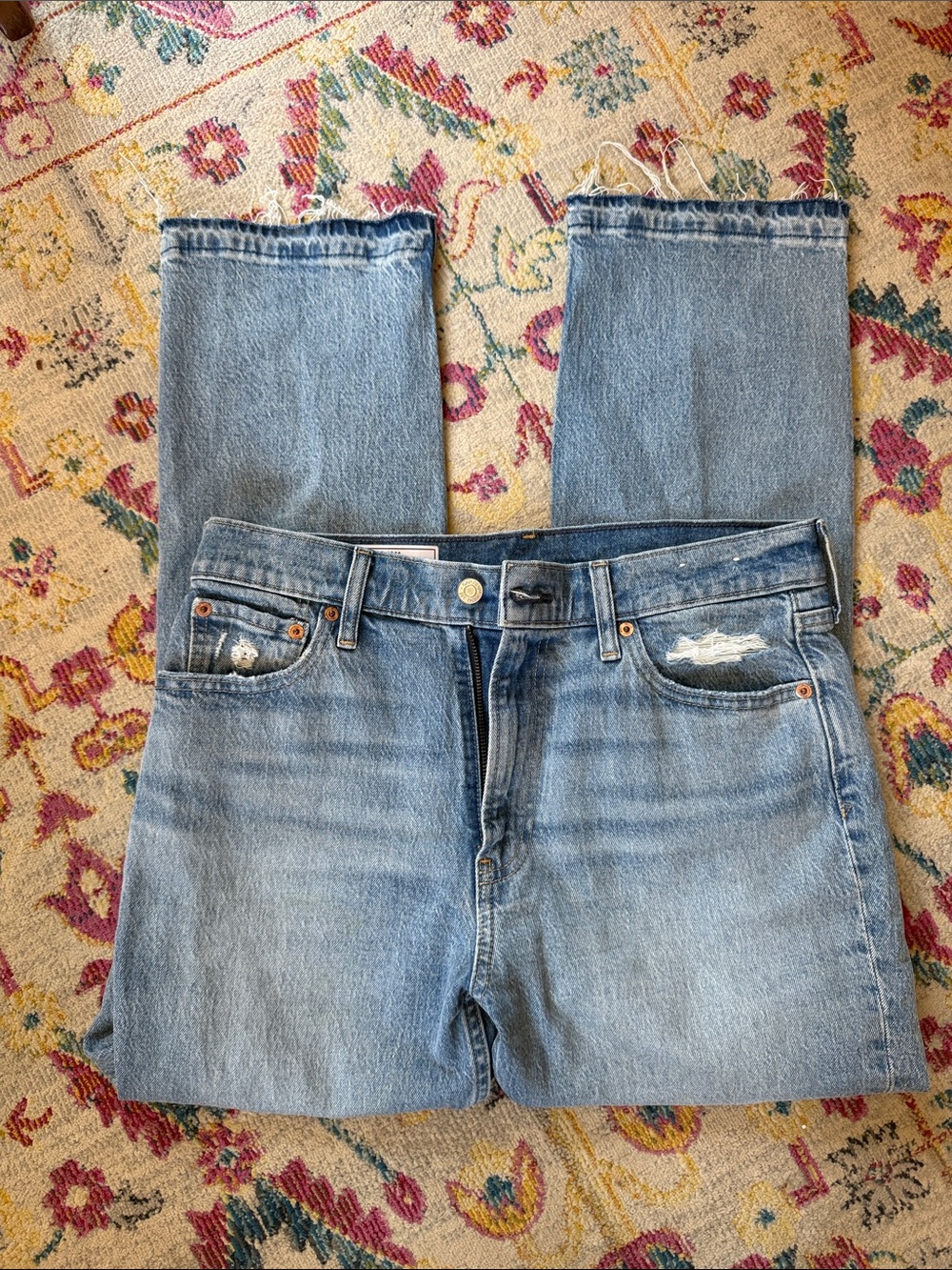 GAP Faded Blue Straight-Leg Women’s Jeans
